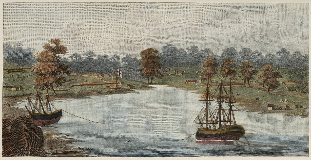Sydney Cove, 1788 von Captain John Hunter