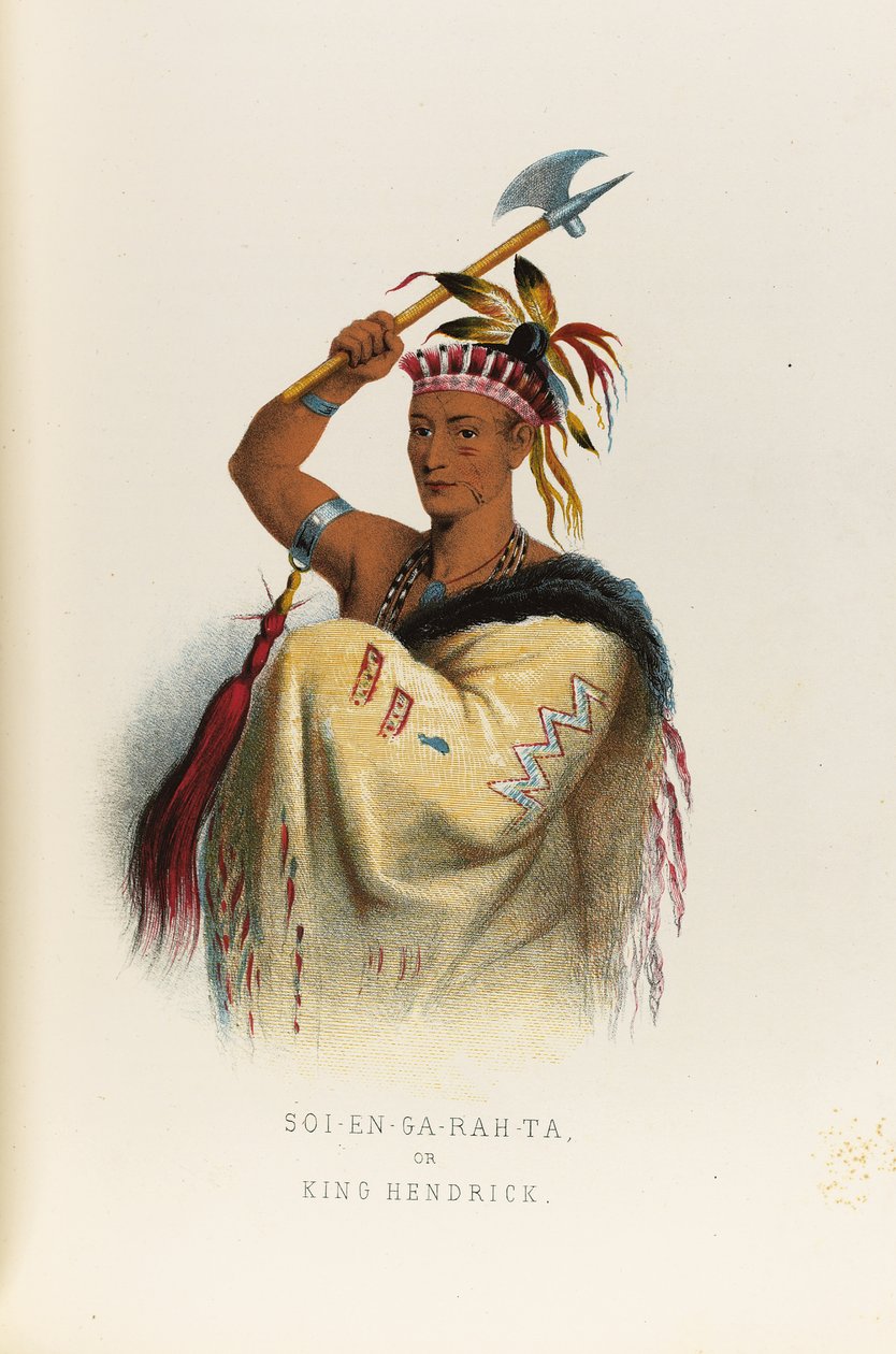 Soi-En-Ga-Rah-Ta oder König Hendrick von Captain Seth Eastman