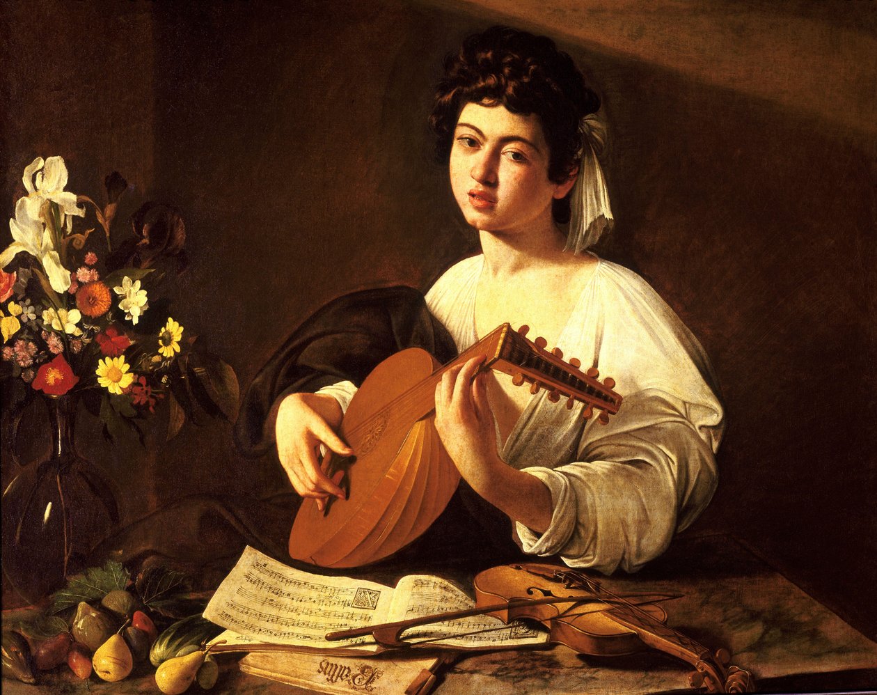 Der Lautenspieler von Michelangelo Merisi Caravaggio