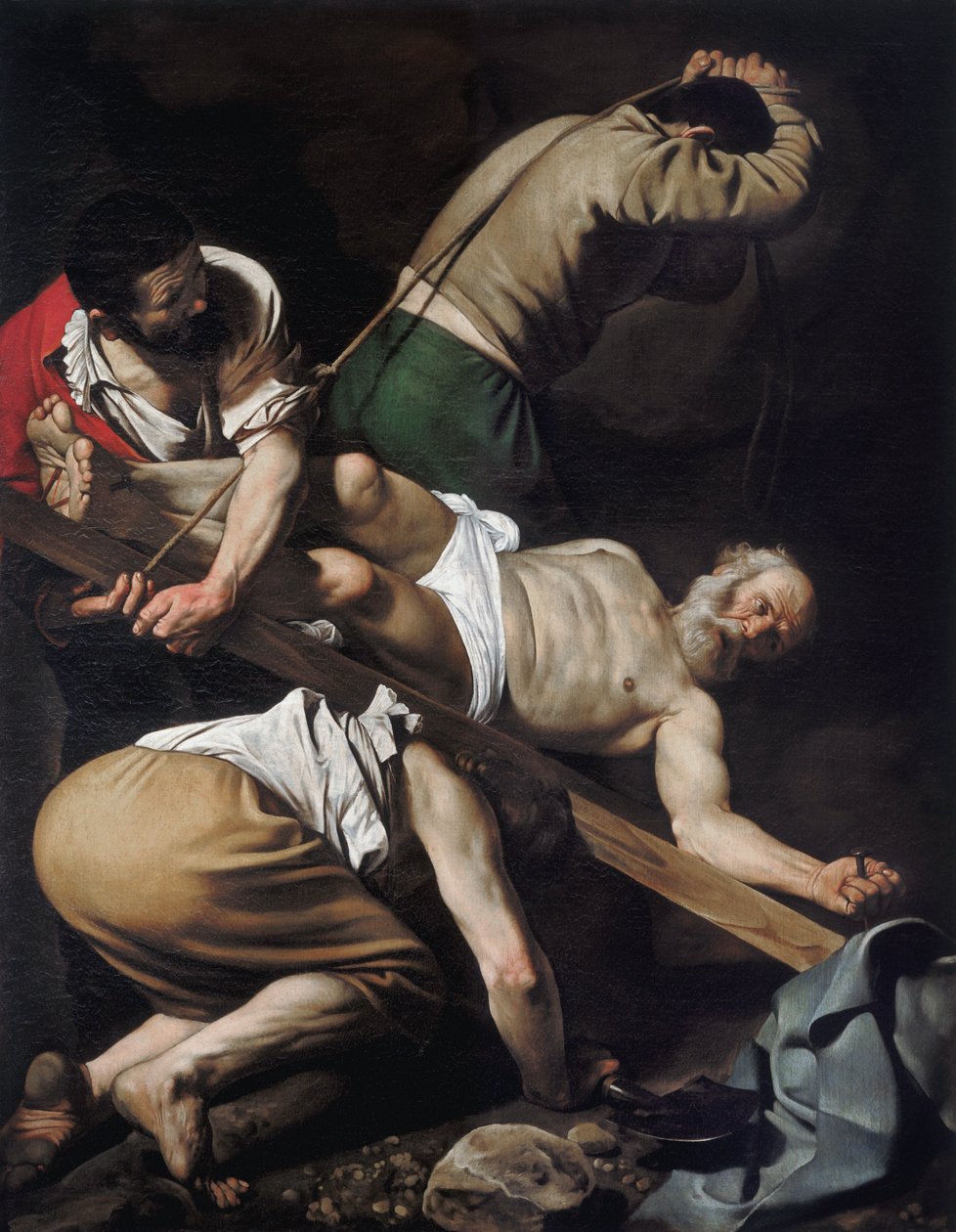 Kreuzigung des Heiligen Petrus von Caravaggio