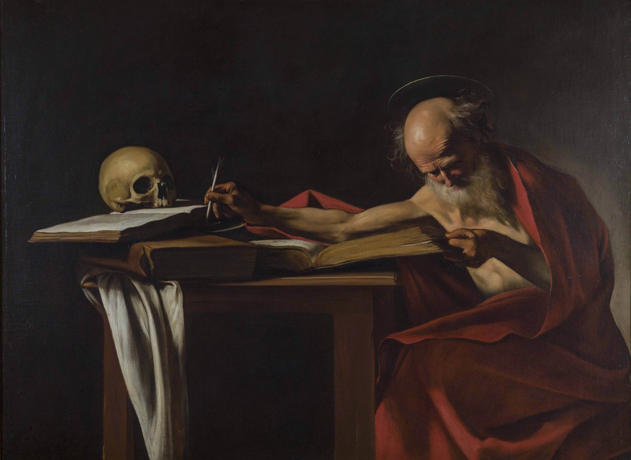 Heiliger Hieronymus von Caravaggio