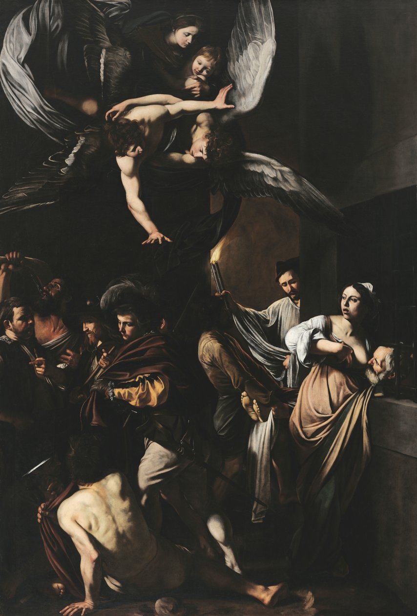 Die sieben Werke der Barmherzigkeit von Caravaggio