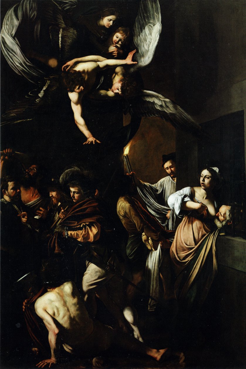 Die sieben Werke der Barmherzigkeit von Caravaggio