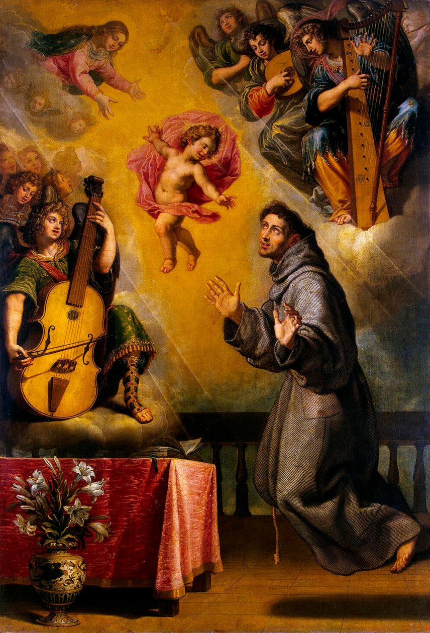 Vision des Heiligen Antonius von Padua, 1631 von Carducho