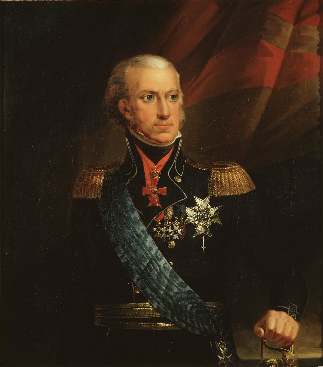 Karl XIII, 1748-1818, König von Schweden und Norwegen von Carl Fredric von Breda