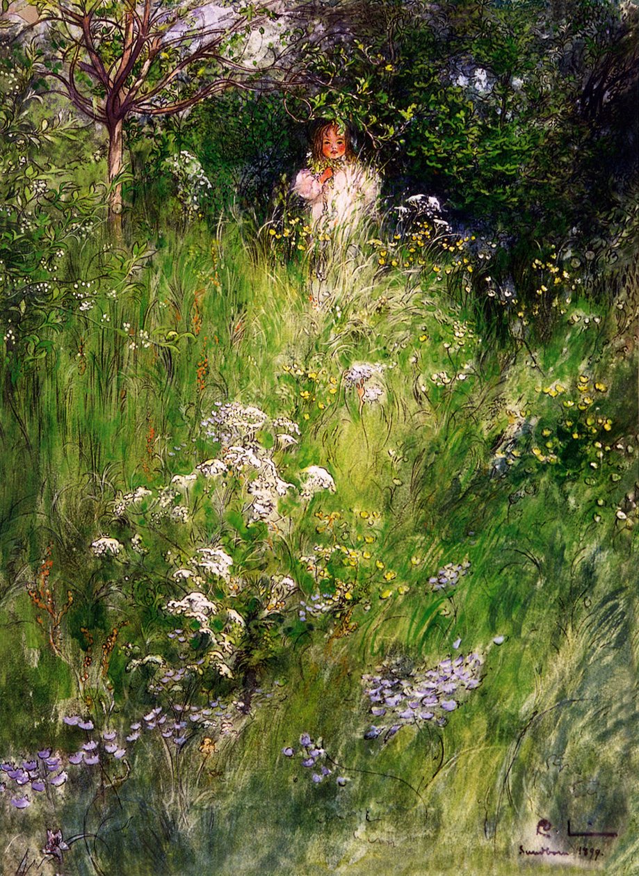Eine Fee von Carl Larsson