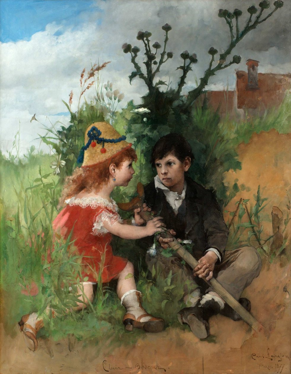 Hell-Dunkel von Carl Larsson