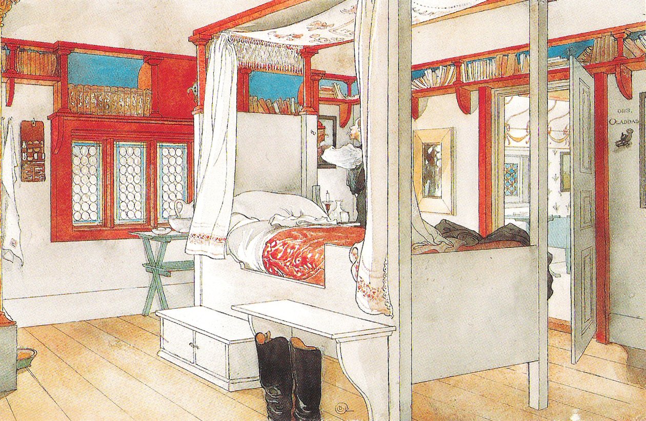 Ein Zuhause von Carl Larsson