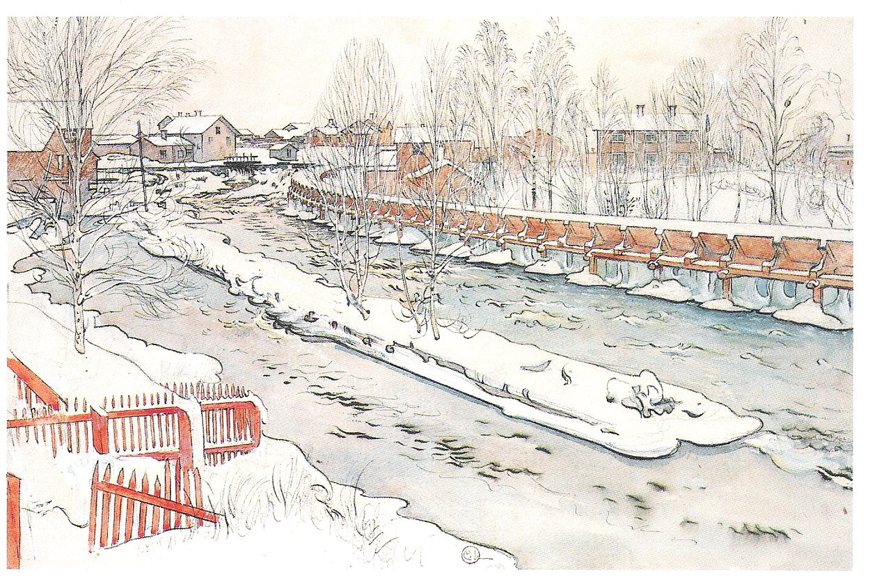 Ein Zuhause von Carl Larsson