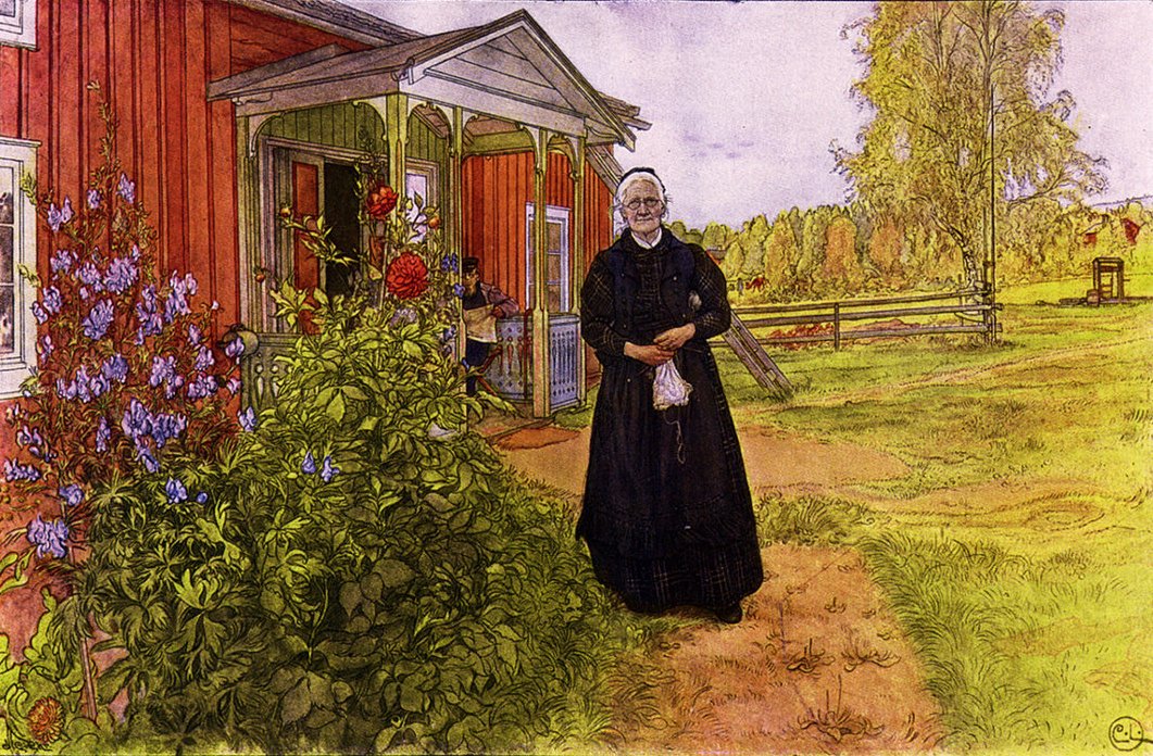 Vater und Mutter von Carl Larsson