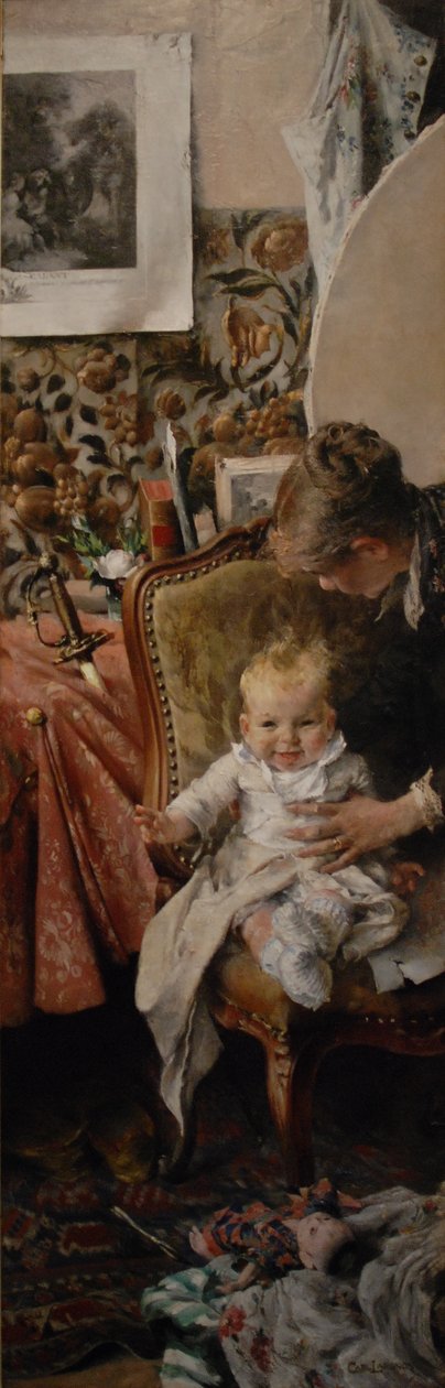 Kleine Suzanne von Carl Larsson