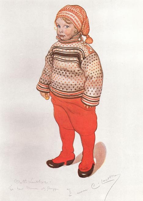Matts Bergom Larsson von Carl Larsson