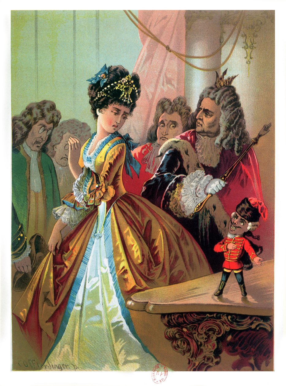Der alte König und der Nussknacker-Prinz, Illustration aus 