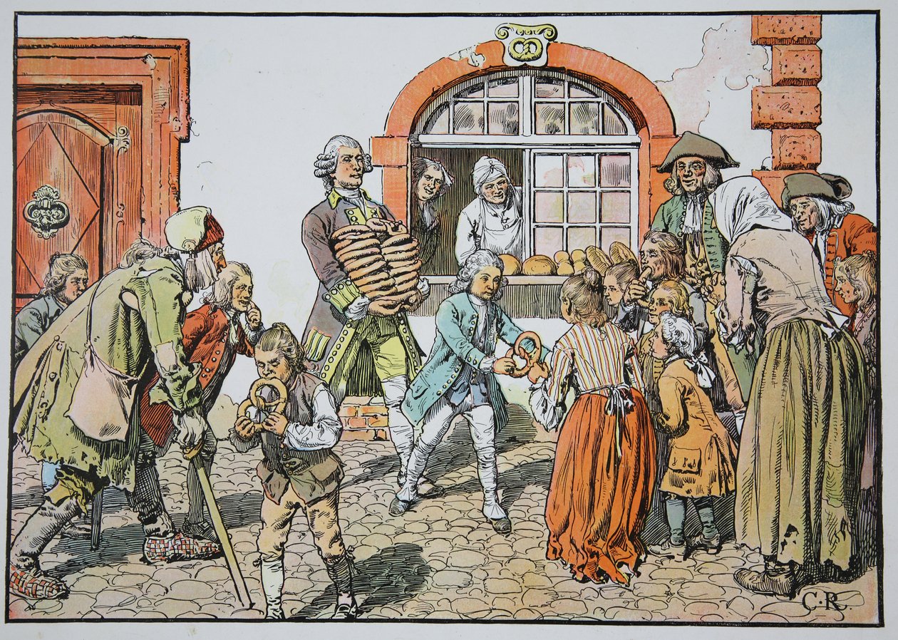 Wohltätigkeit des kleinen Prinzen von Carl Röchling