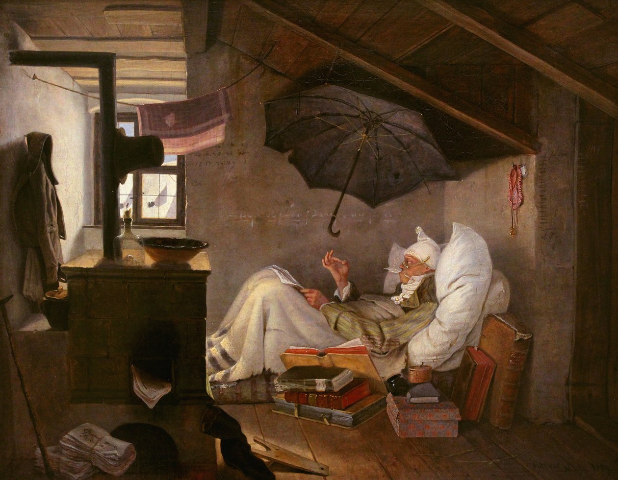 Der arme Poet von Carl Spitzweg