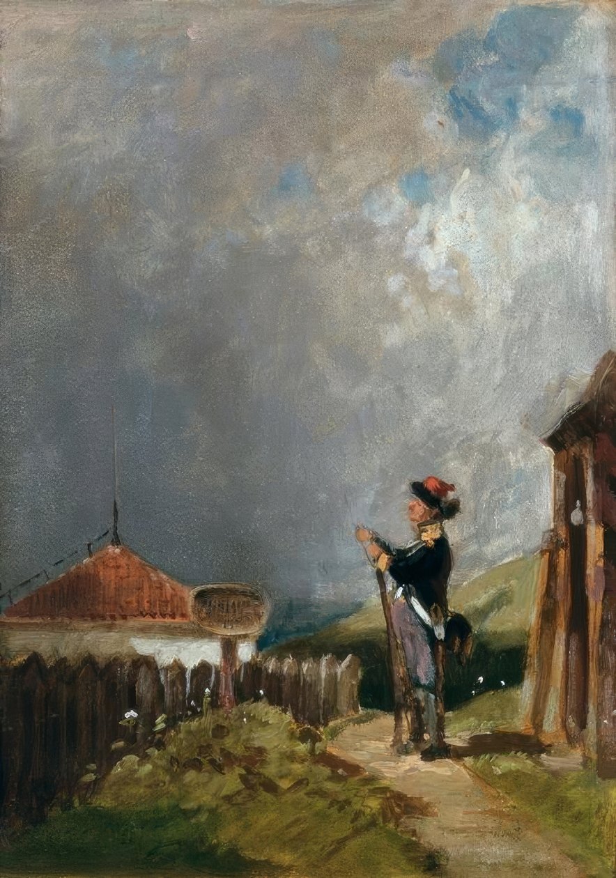 Die Schildwache von Carl Spitzweg