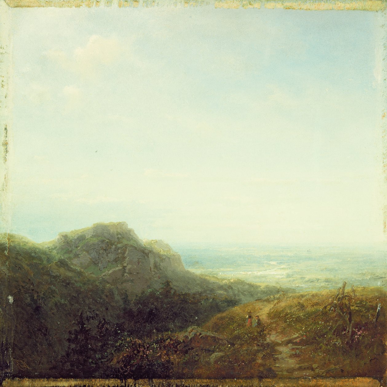 Blick über das Tal von Carl Spitzweg