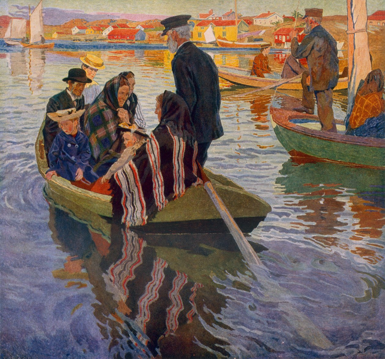 Kirchenleute von Carl Wilhelm Wilhelmson