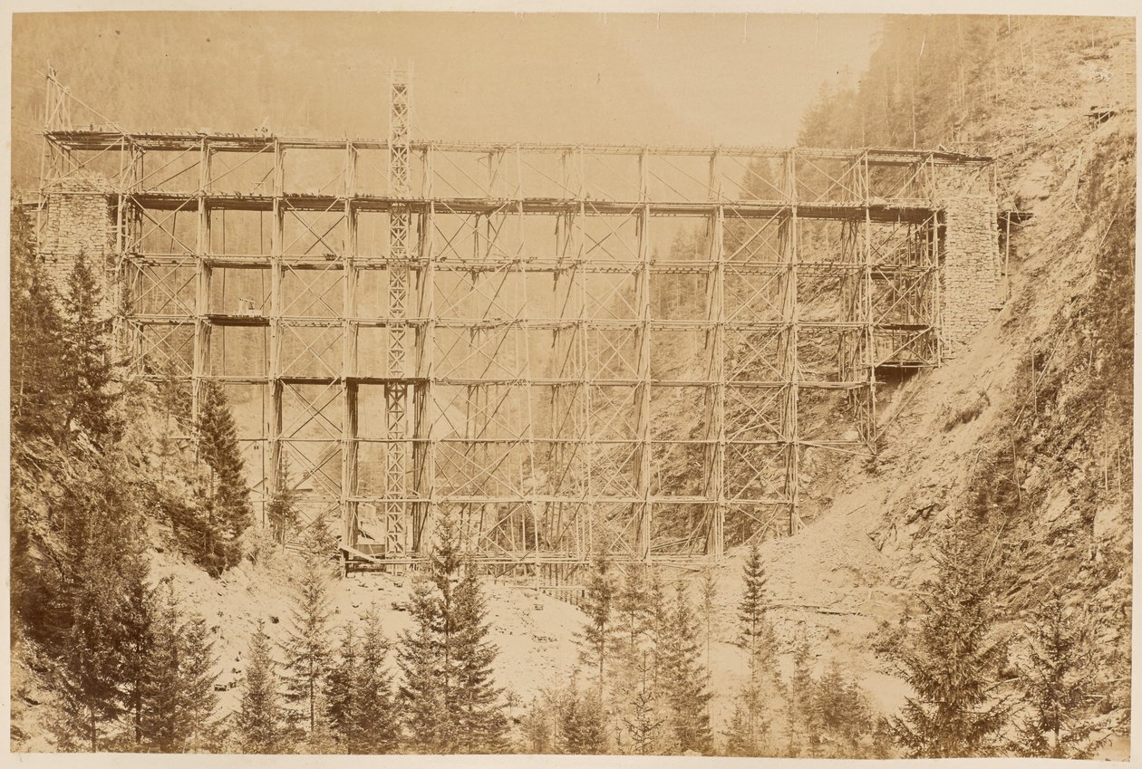 Trisana - Viadukt nach Süden von Carl Alfred Czichna
