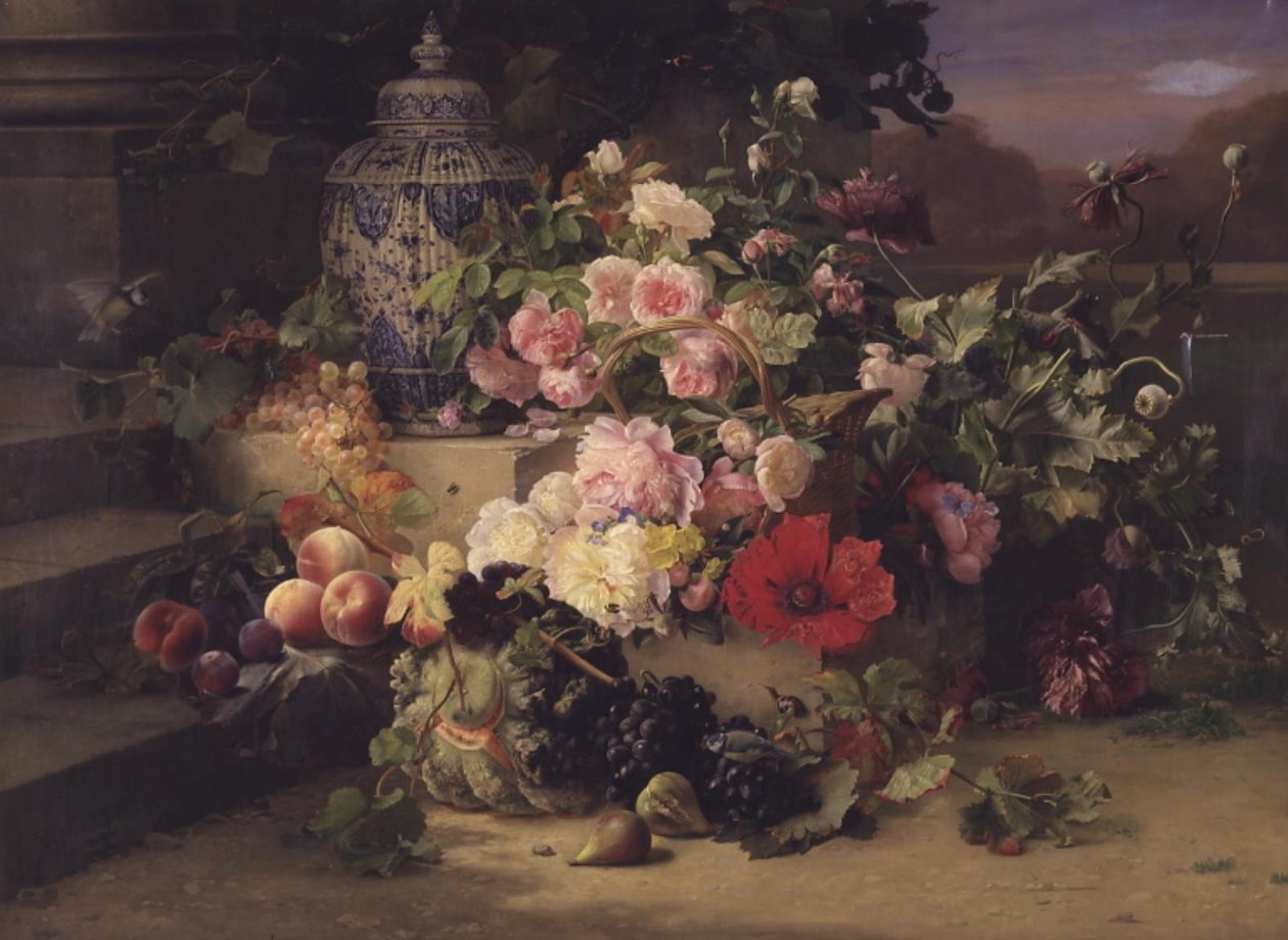 Frucht- und Blumenmalerei von Carl Balsgaard
