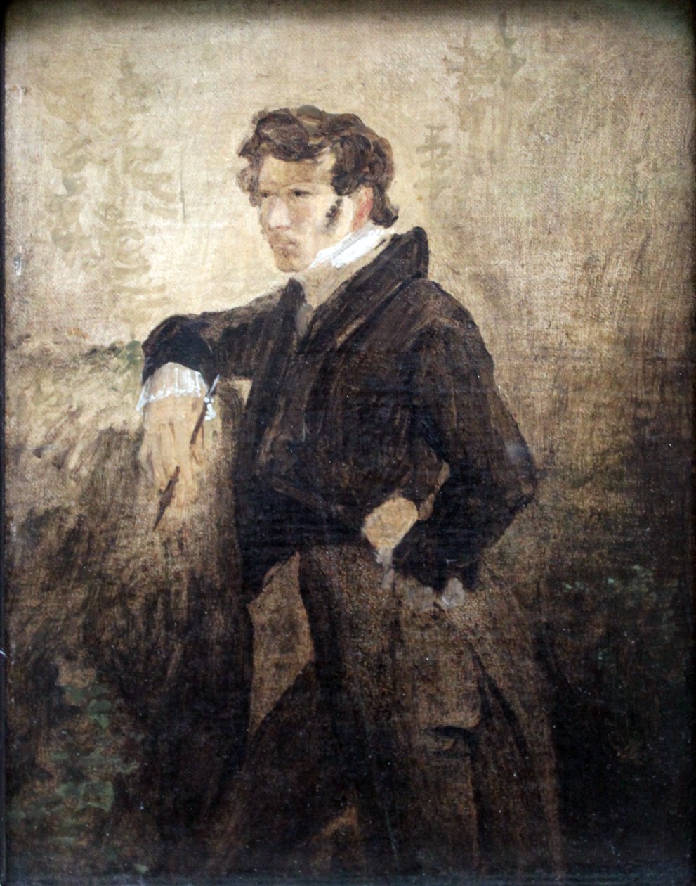 Selbstporträt von Carl Blechen