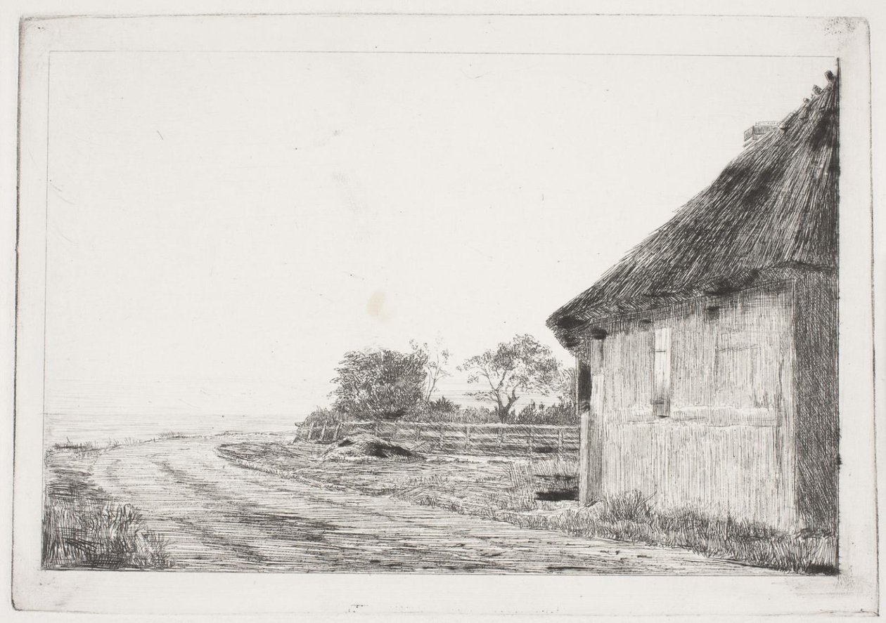 Das Haus und der Garten am Meer von Carl Bloch