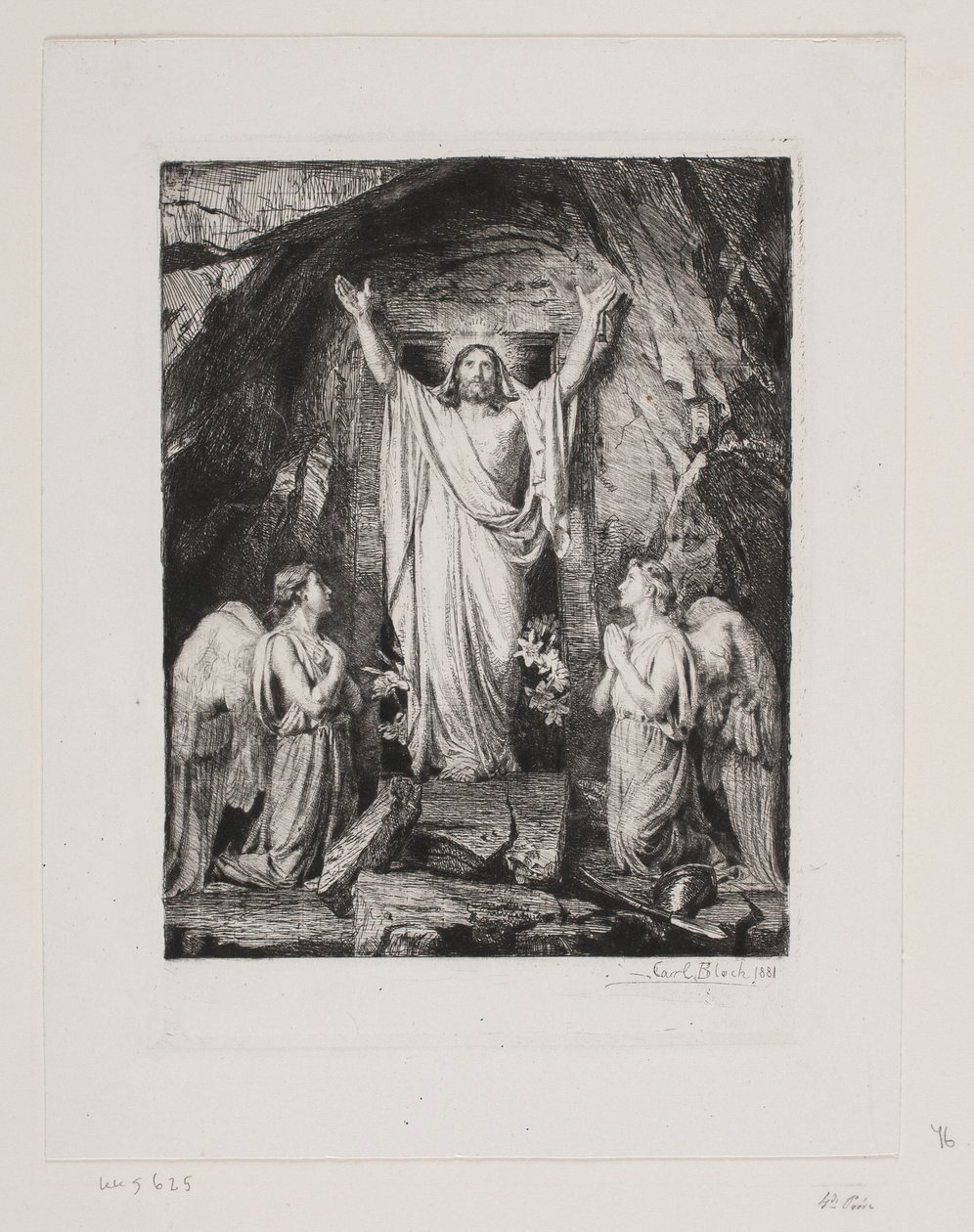 Die Auferstehung Christi von Carl Bloch