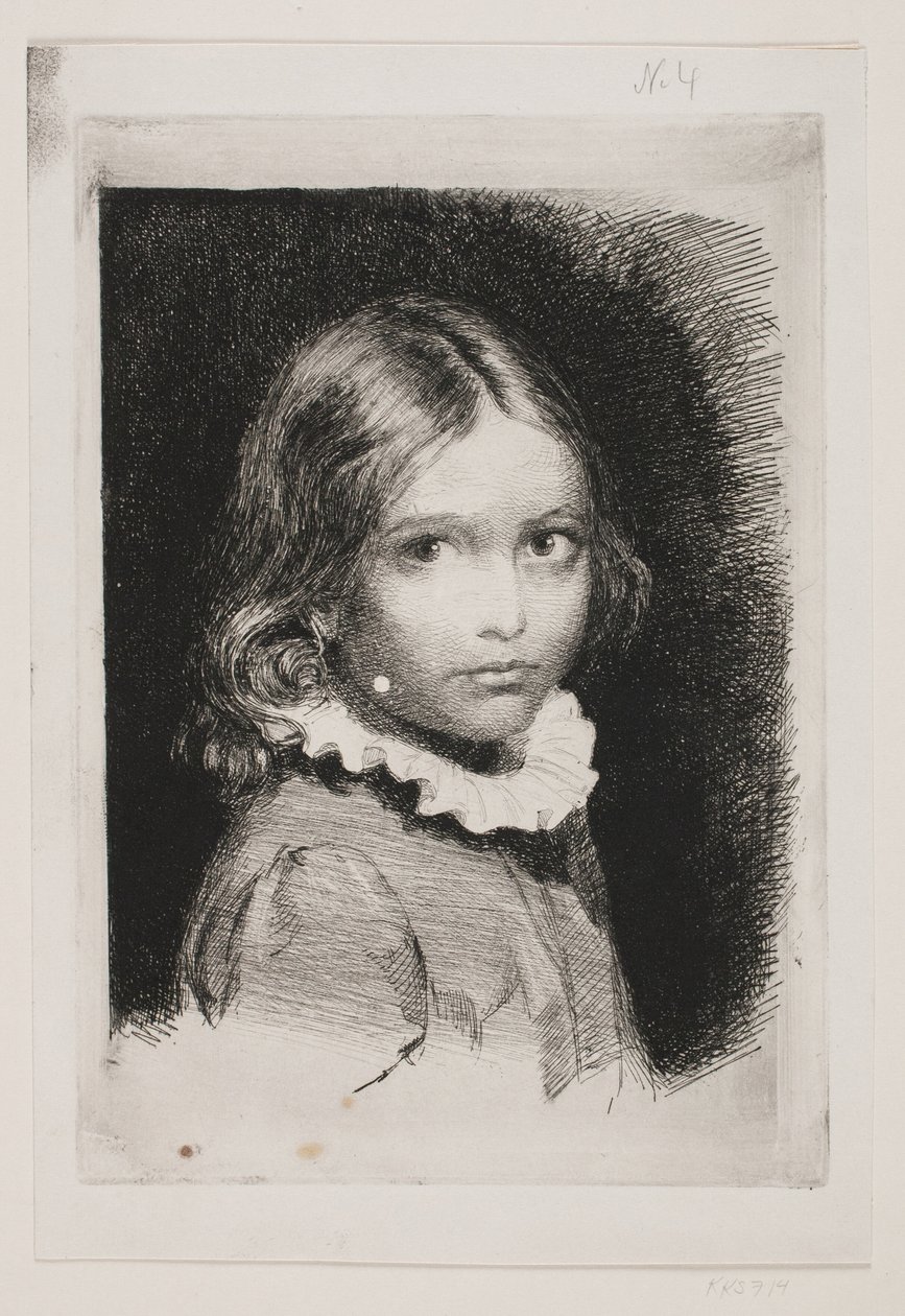 Porträt von Clara Emilie Rose Bloch von Carl Bloch