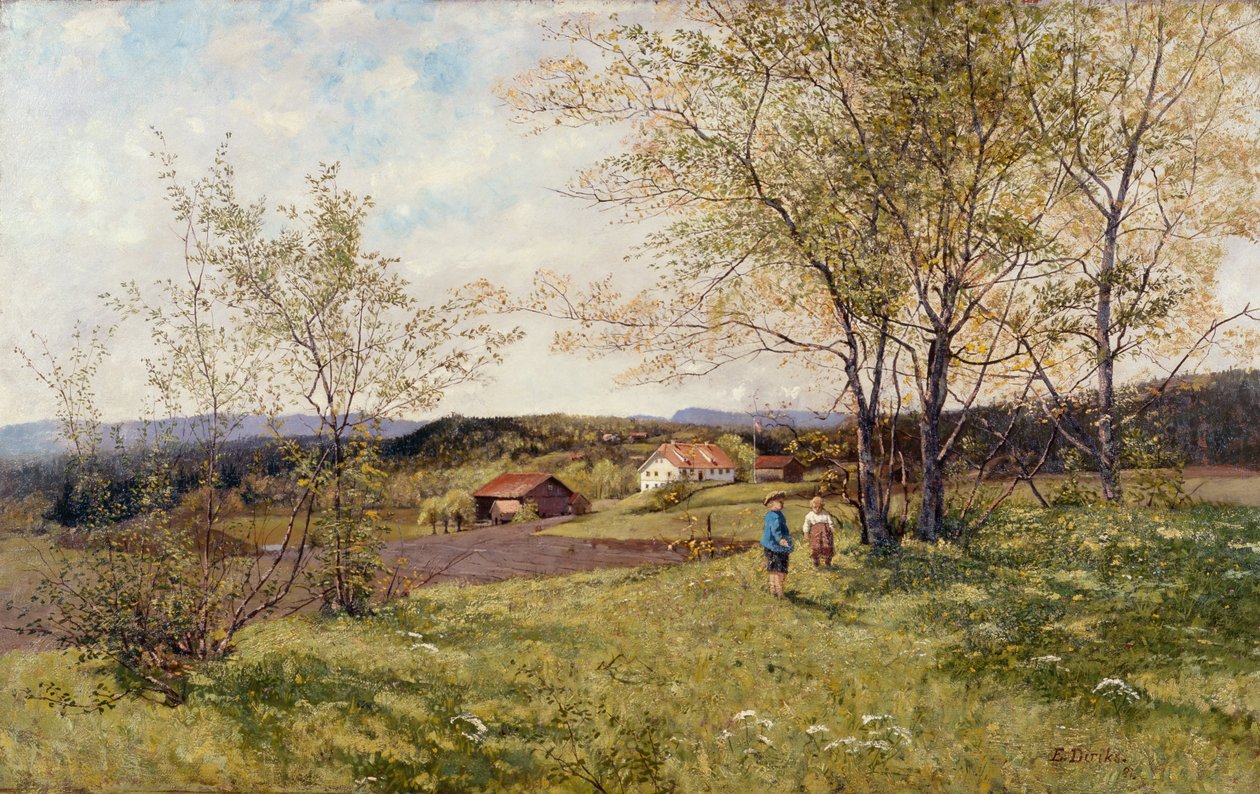 Von Vestre Aker von Carl Edvard Diriks