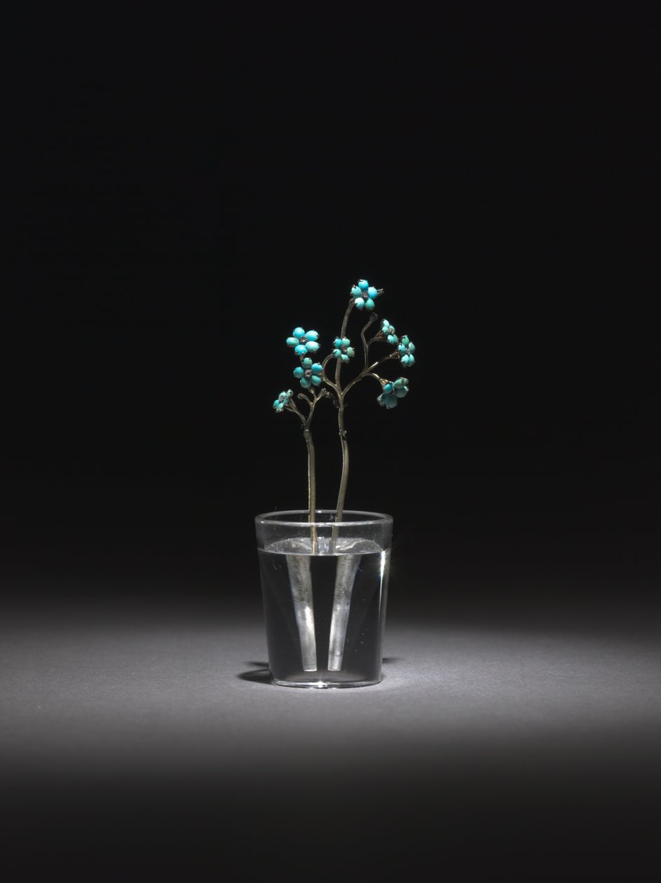 Vergissmeinnicht, späte 1800er-frühe 1900er von Carl Fabergé