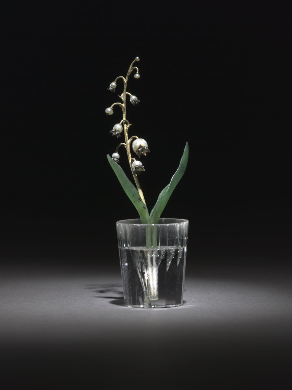 Maiglöckchen, späte 1800er-frühe 1900er von Carl Fabergé