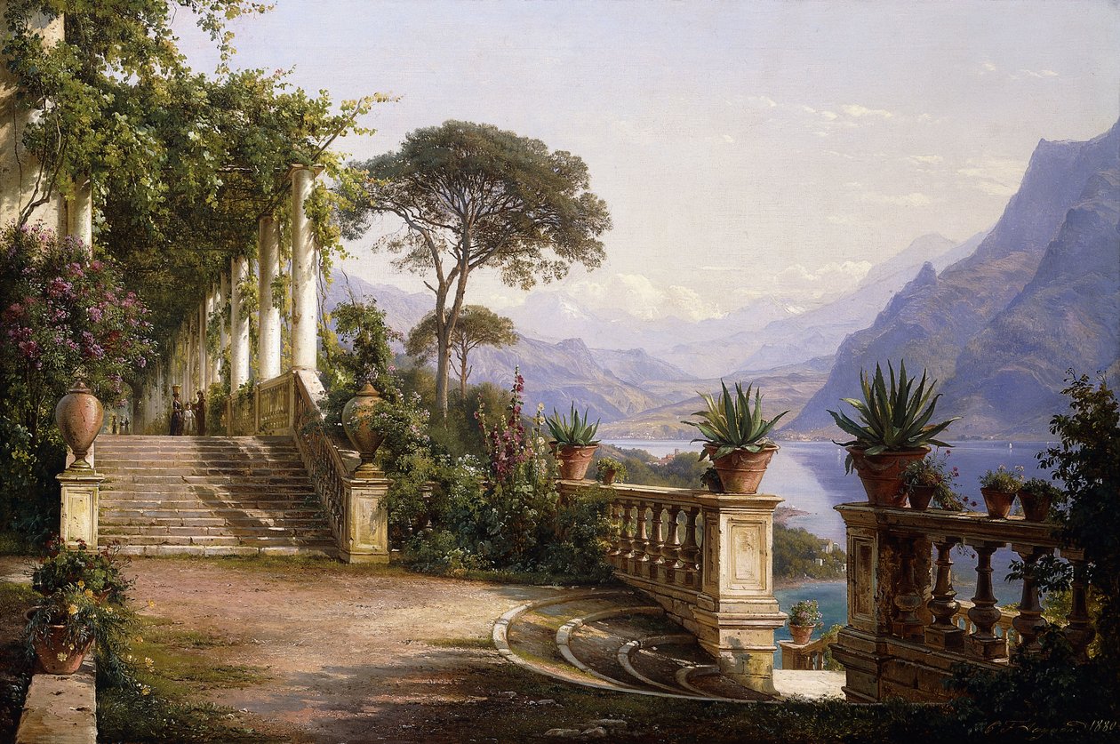 Loggia Fra Como, 1880 von Carl Frederick Aagaard