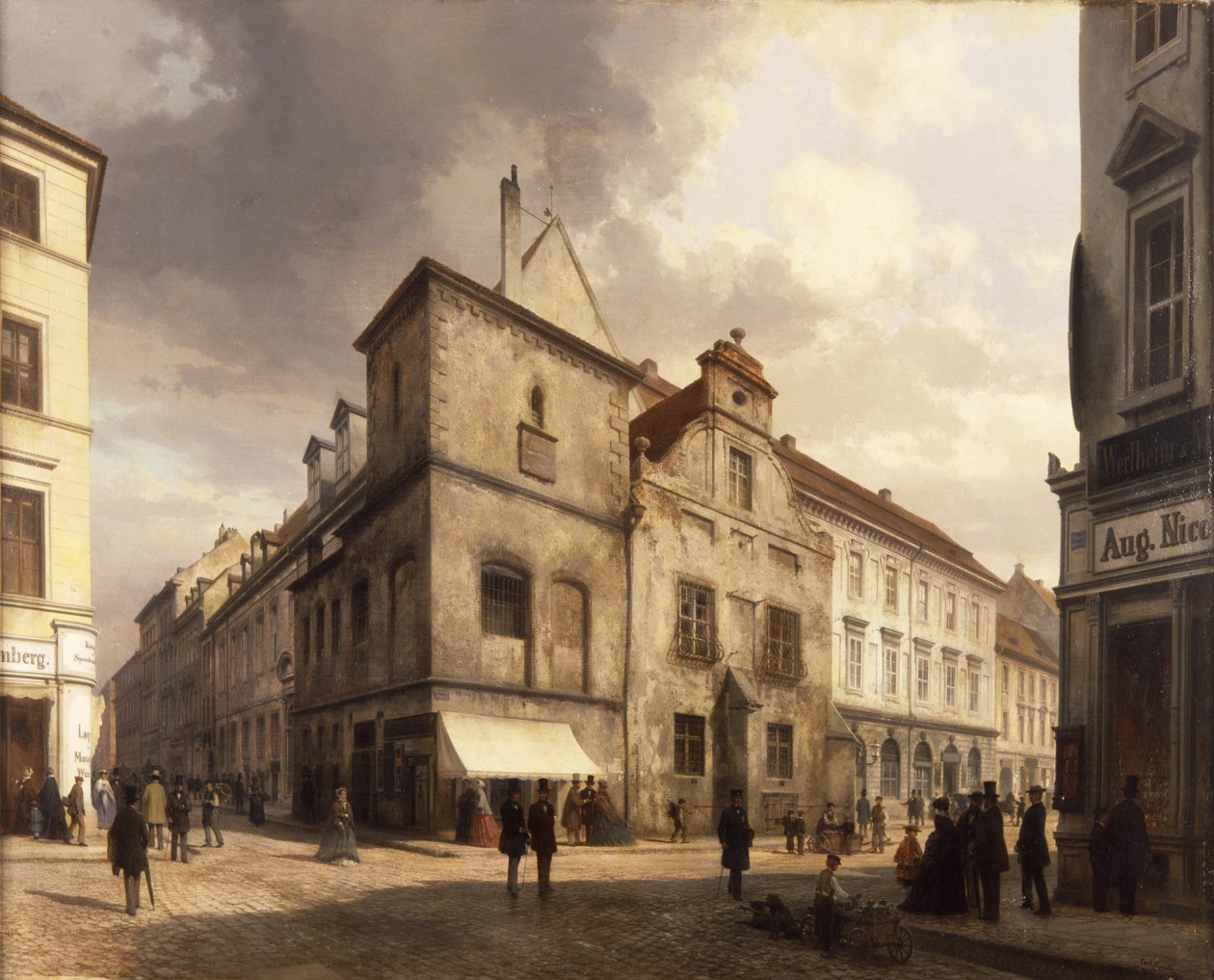 Altes Berliner Rathaus, 1867 von Carl Graeb
