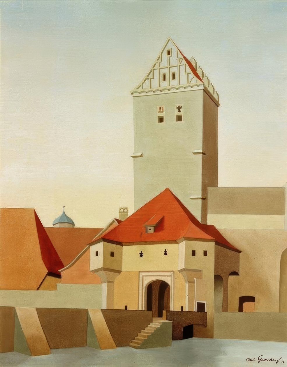 Dinkelsbühl – Rothenburger Tor von Carl Grossberg