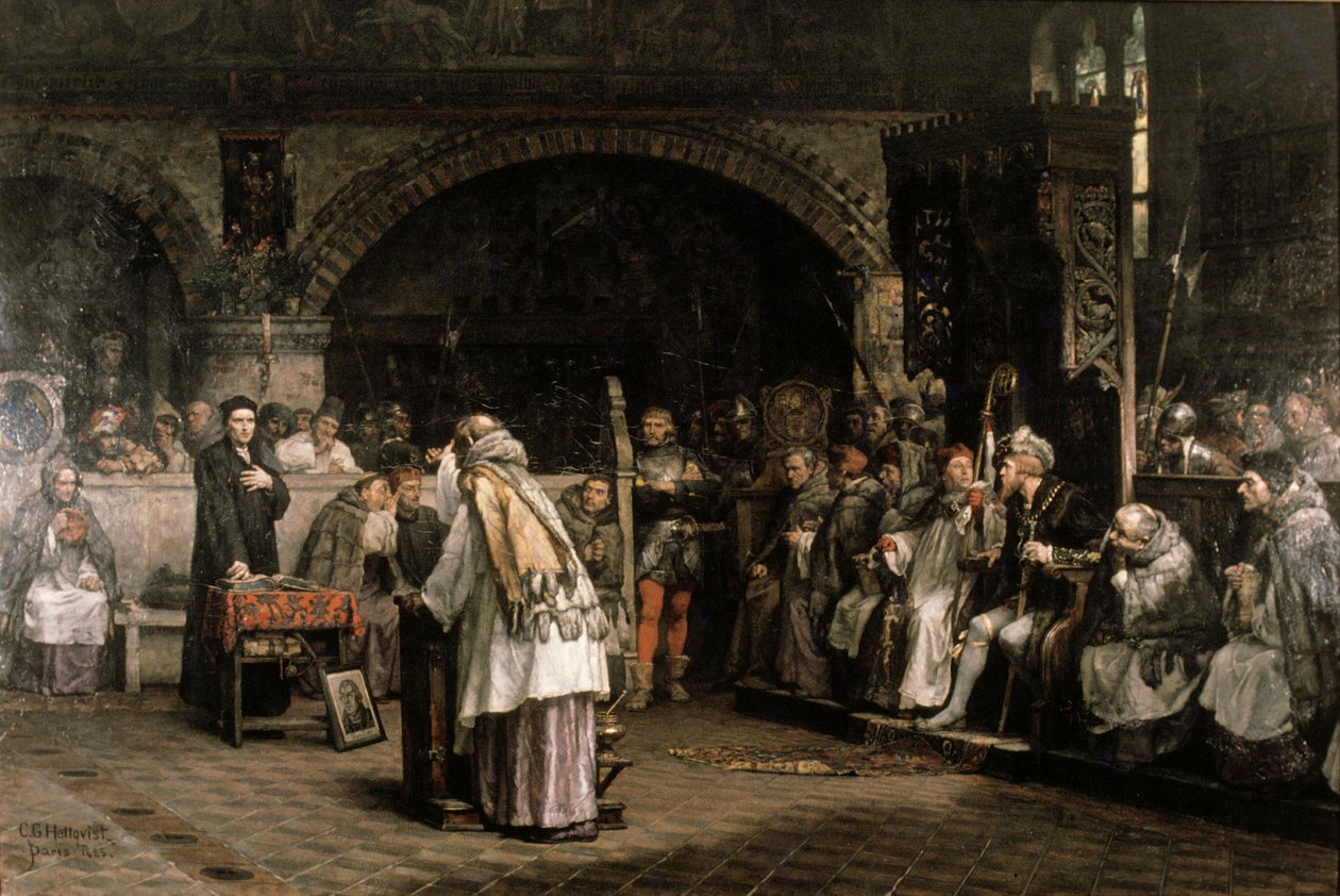 Vasteras-Rezess, 1527, 1883 von Carl Gustaf Hellqvist