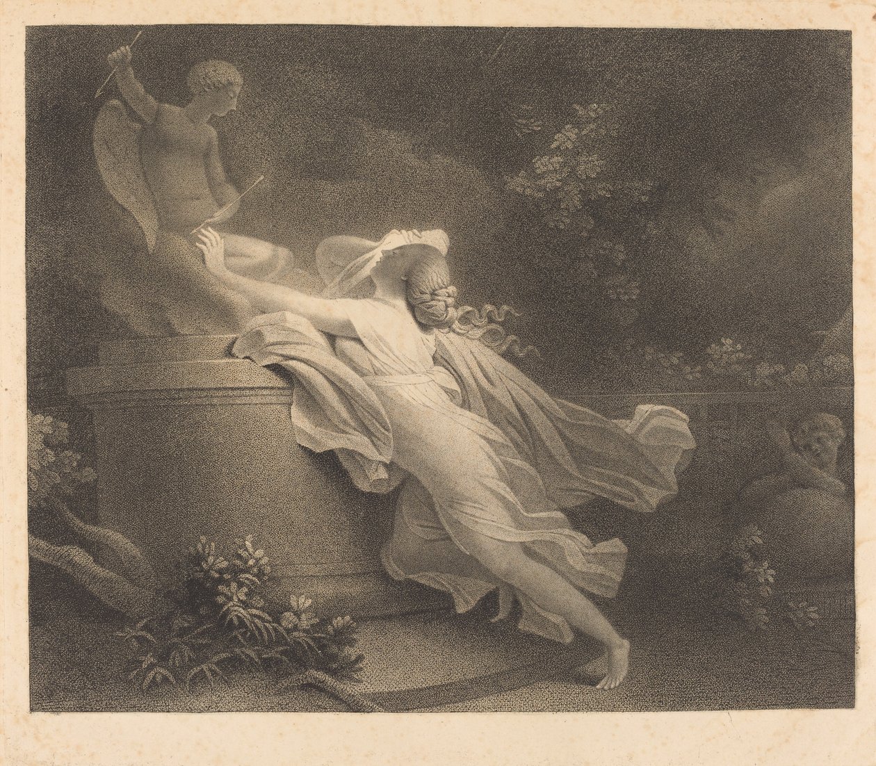 Die Anrufung der Liebe von Carl Guttenberg after Etienne Theaulon