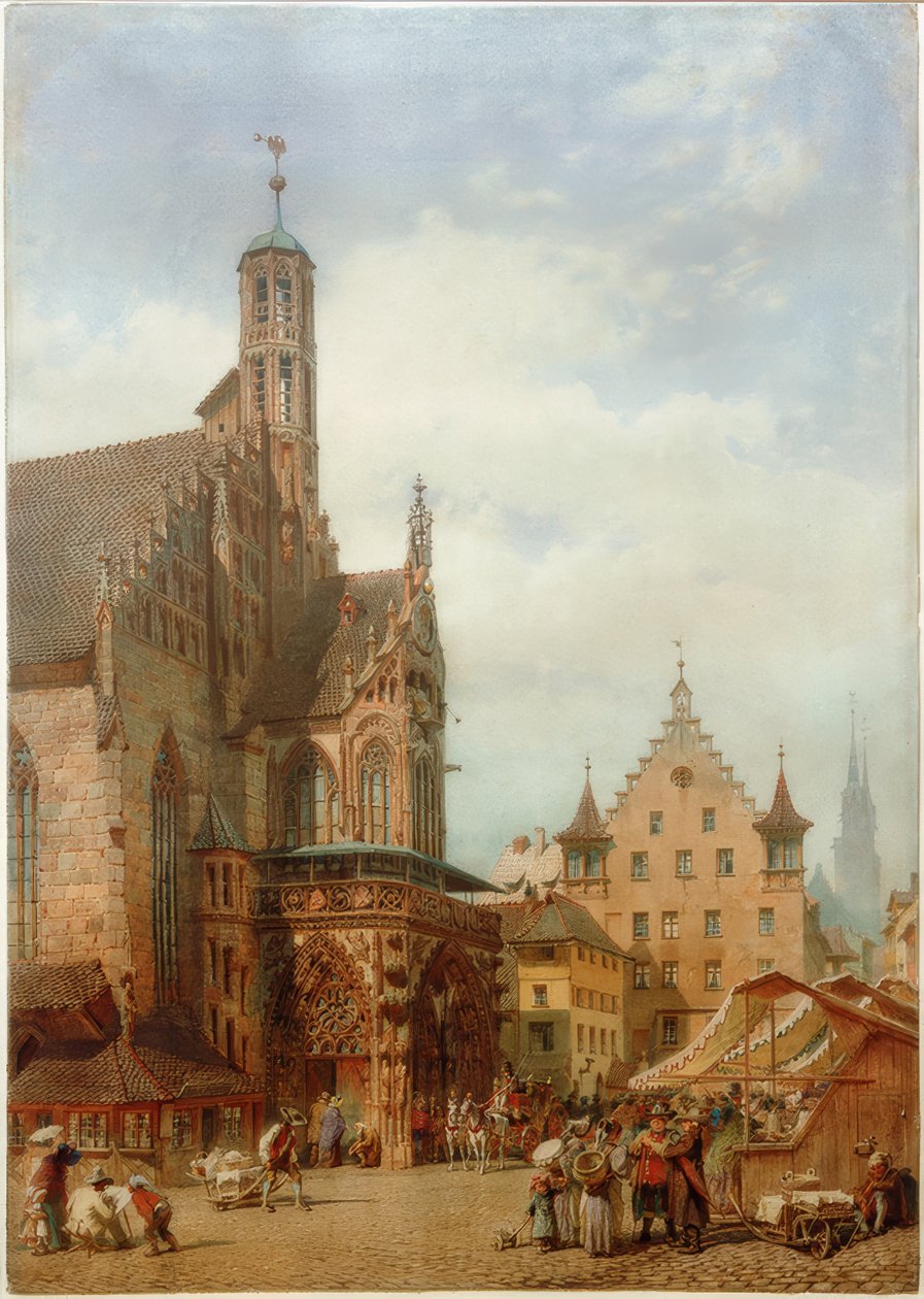 Die Frauenkirche zu Nürnberg von Carl Haag