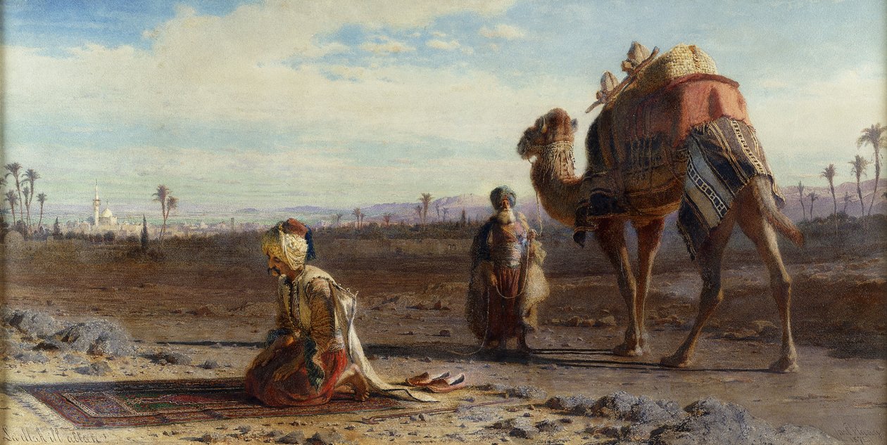 La Illah Ill Allah, 1875 von Carl Haag