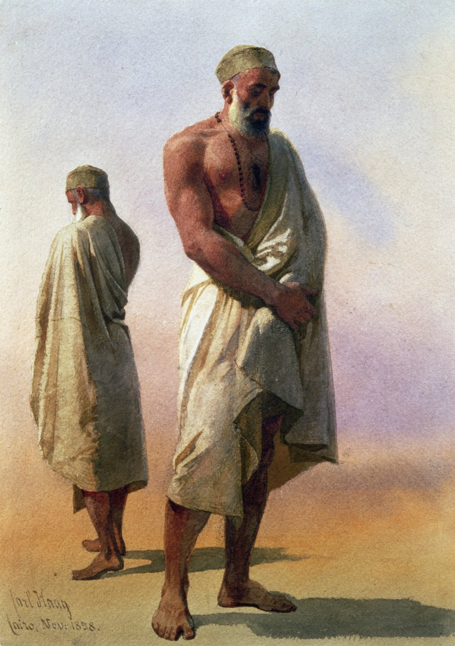 Zwei Derwische, 1858 von Carl Haag