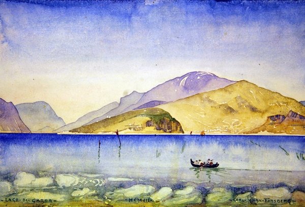 Gardasee von Carl Johan Forsberg