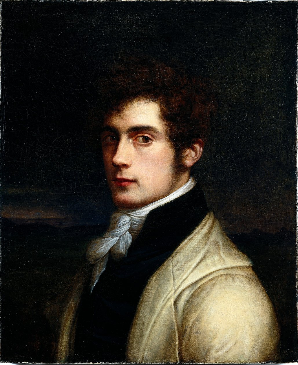 Selbstporträt, 1819 von Carl Joseph Begas