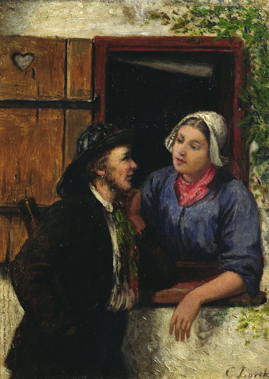 Der Lotse und seine Frau von Carl Julius Lorck