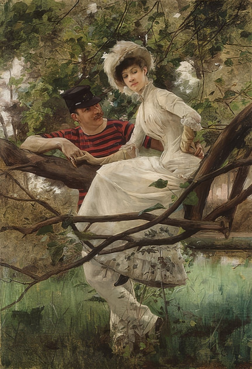 Idylle von Carl Larsson