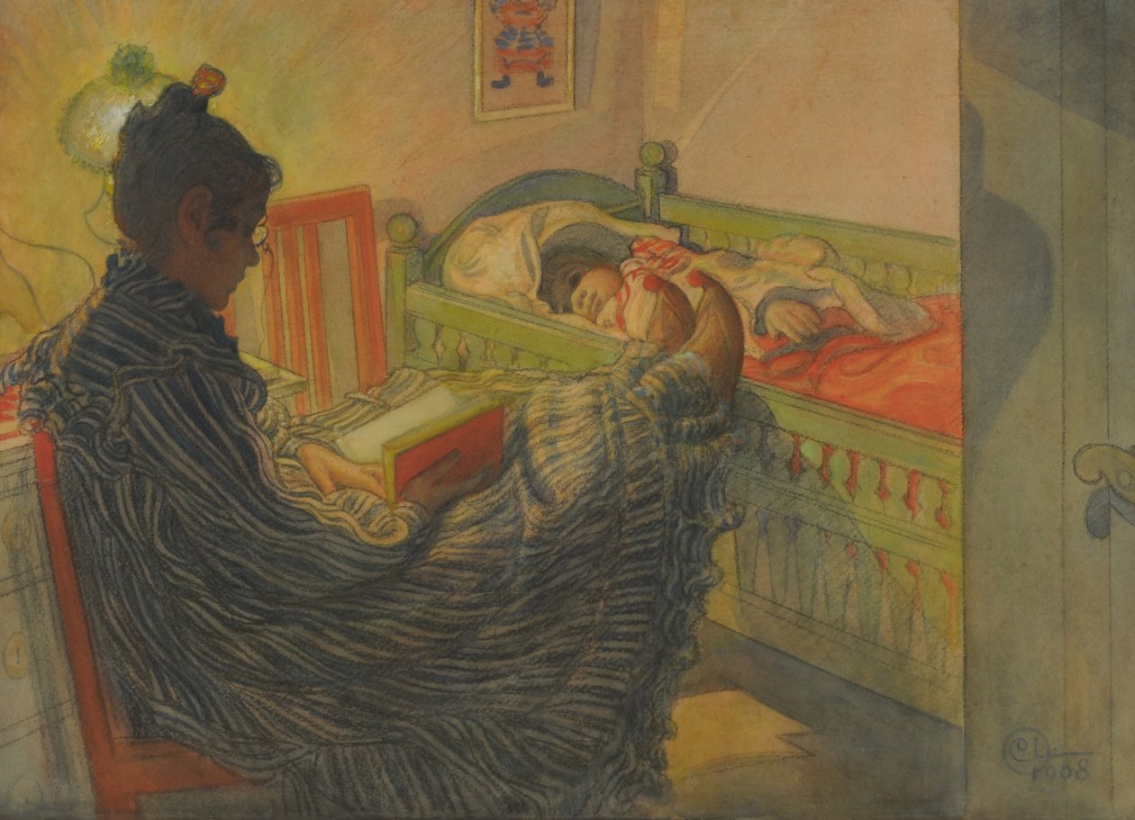 Die sogenannte Kranke von Carl Larsson