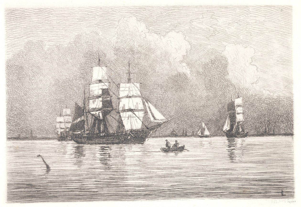 Von Kopenhagens Reede von Carl Locher