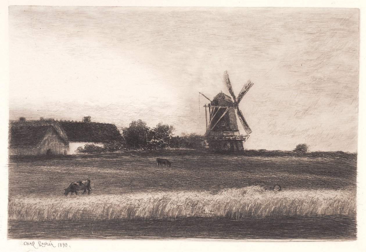 Die Mühle von Carl Locher