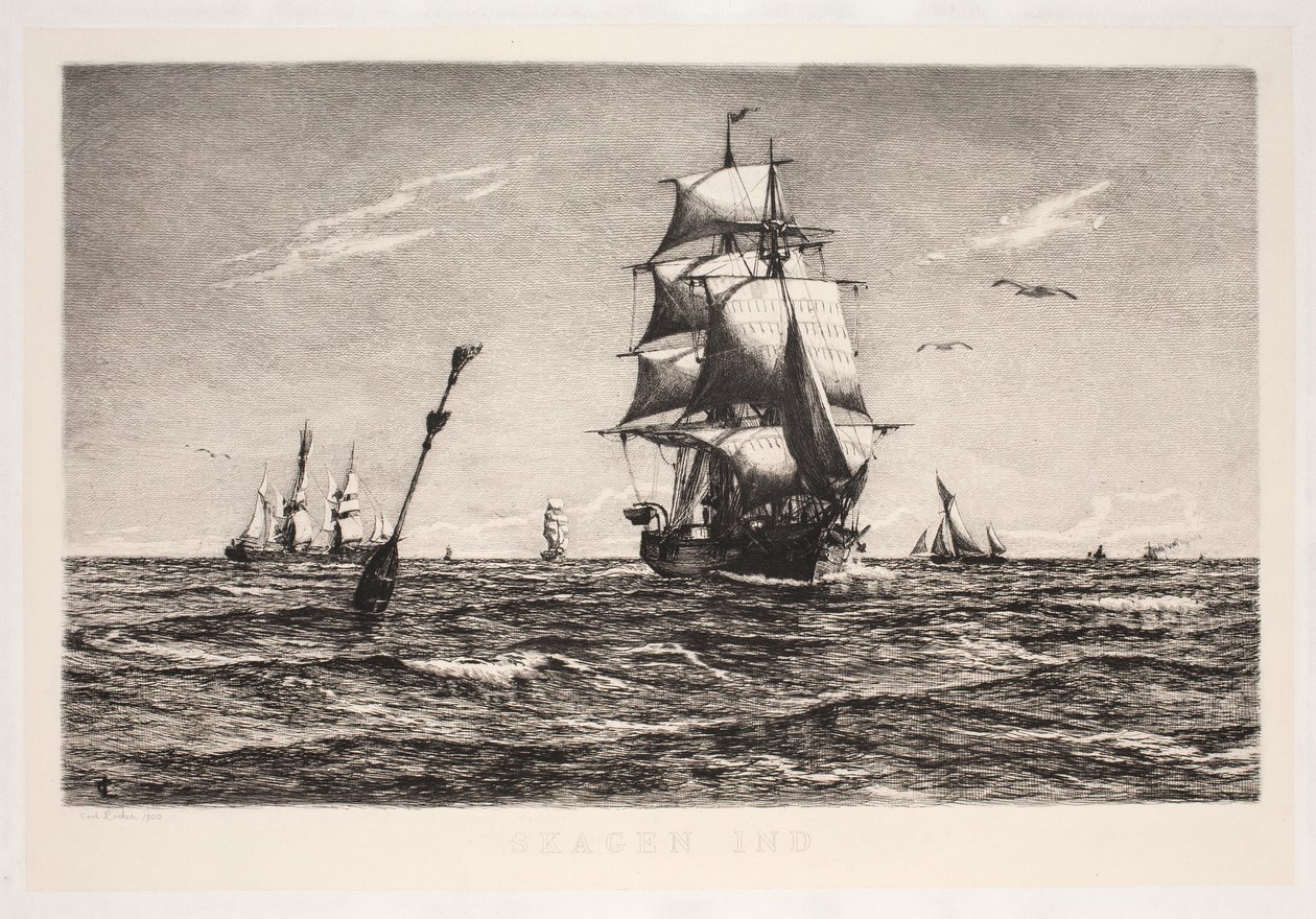 Skagen ind von Carl Locher