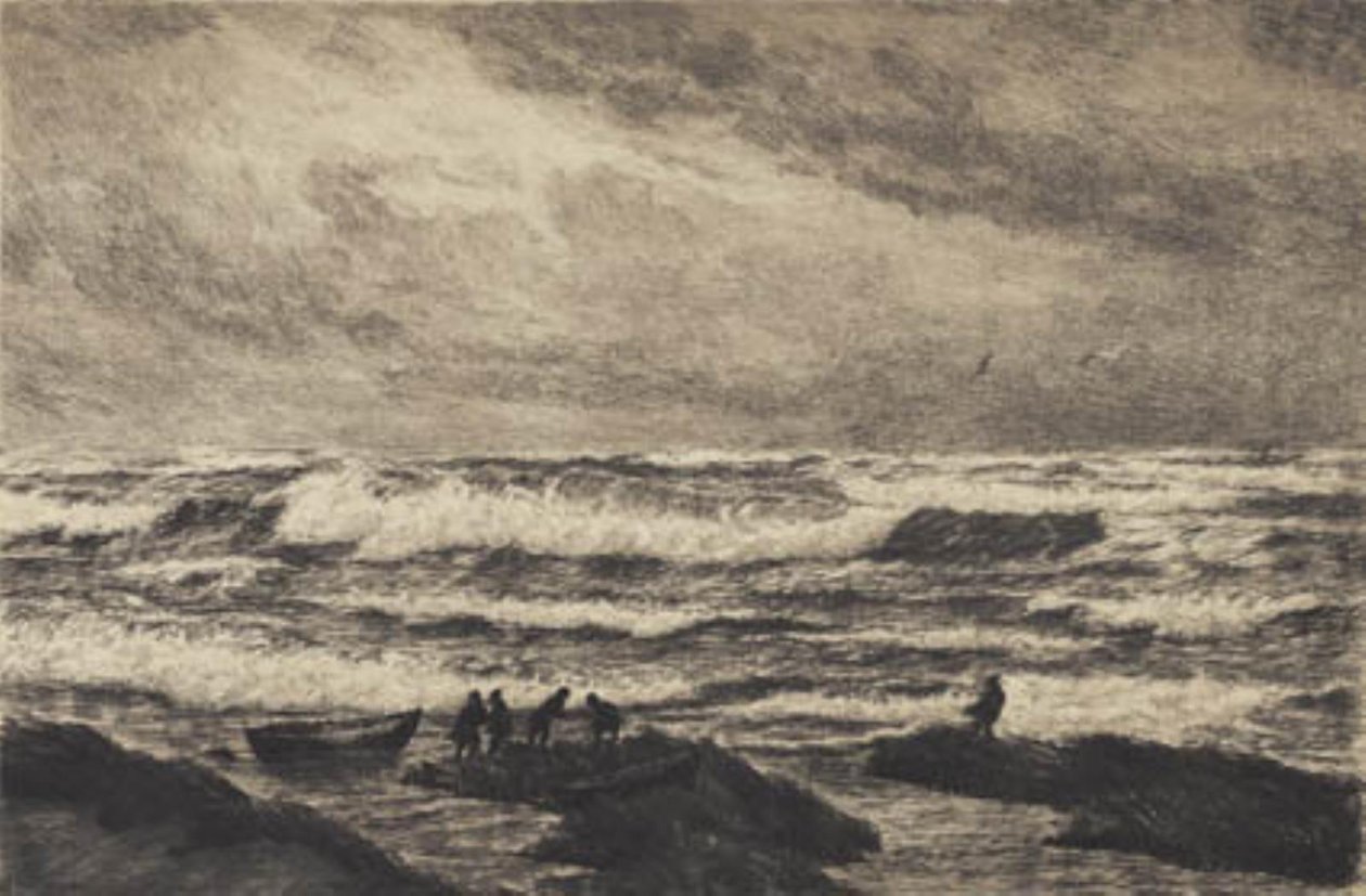 Sturm. Skagen von Carl Locher