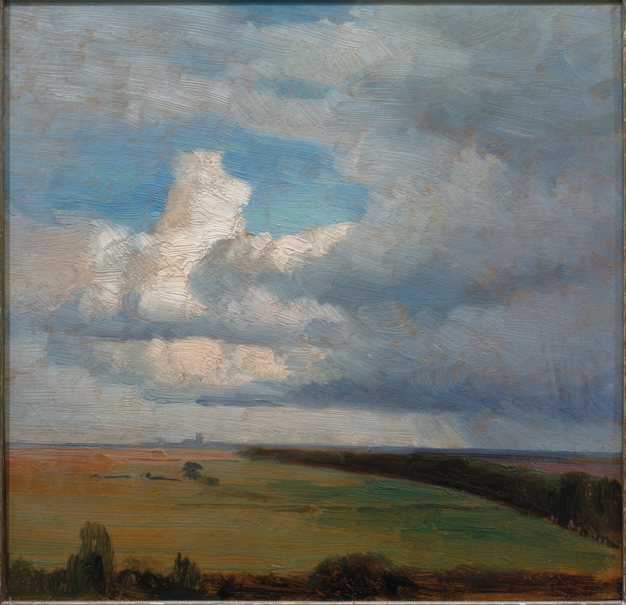 Landschaft bei München von Carl Ludwig Seeger