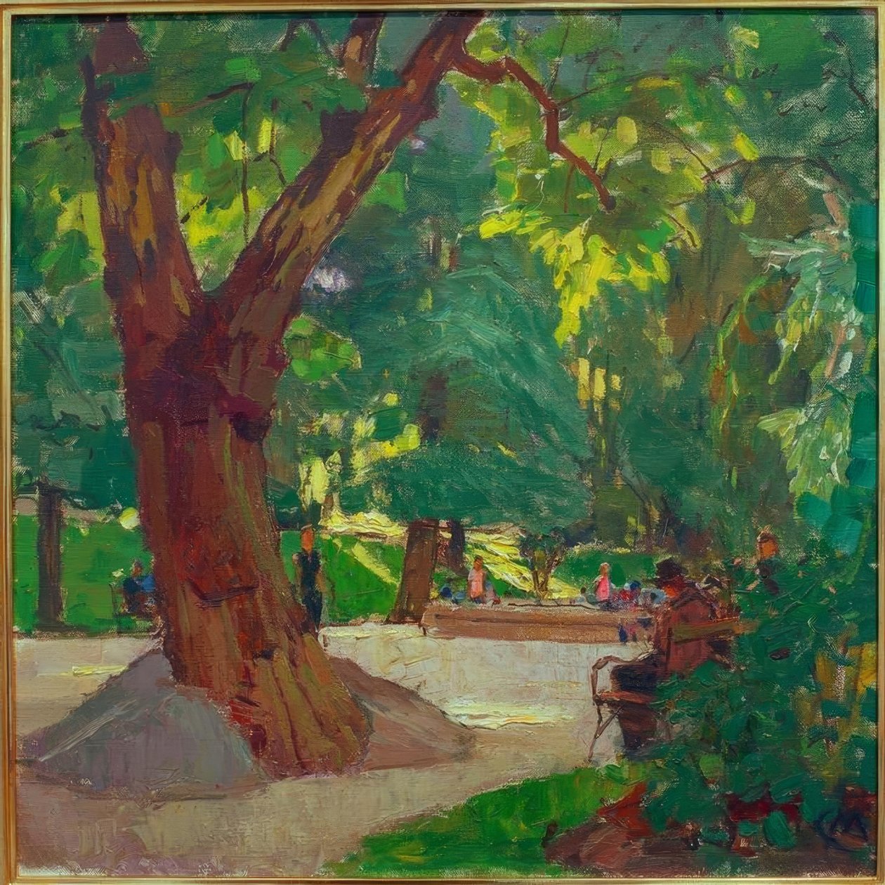 Heiligenstädter Park (Beethoven Park) von Carl Moll